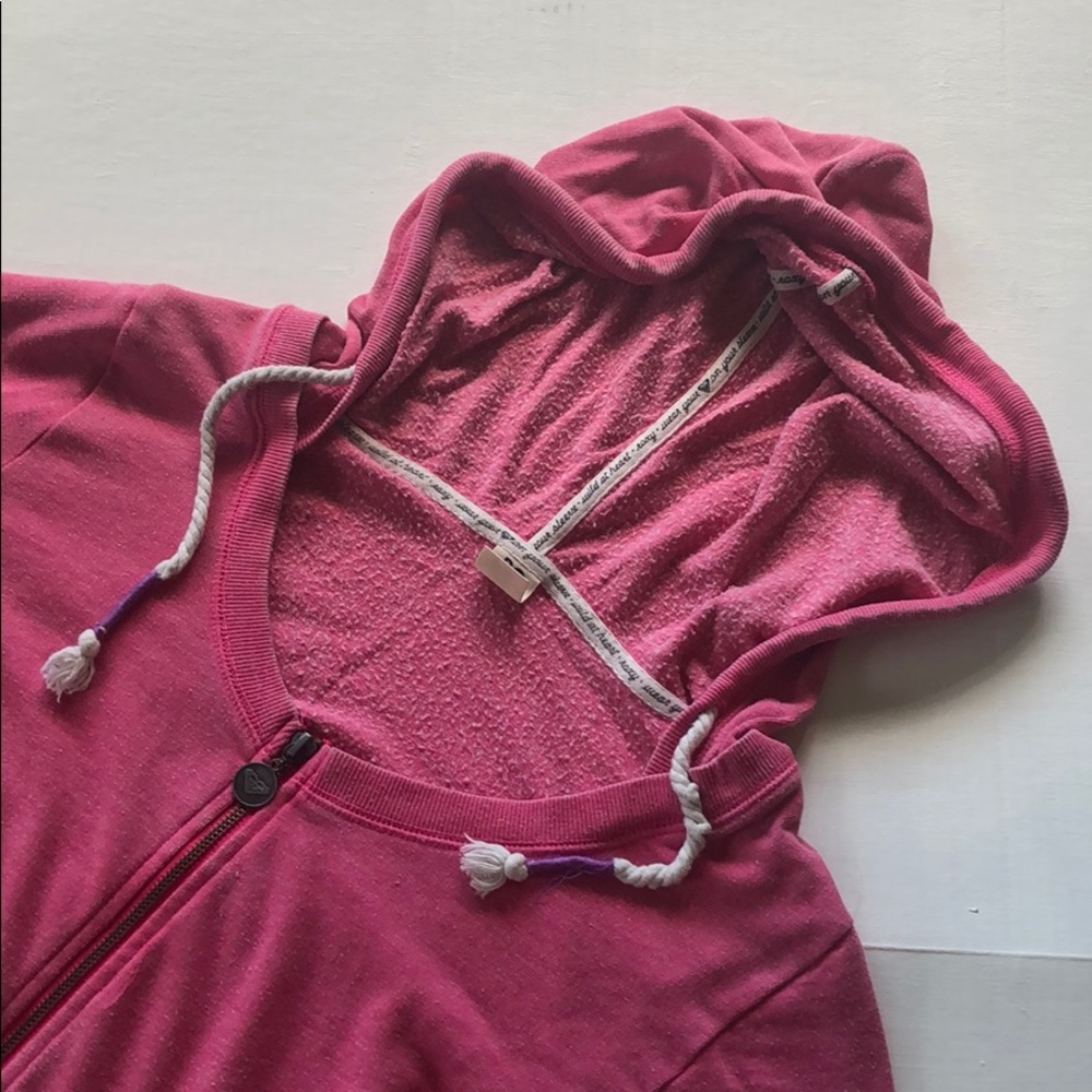 Roxy Lightweight Zip Up Logo Sweater